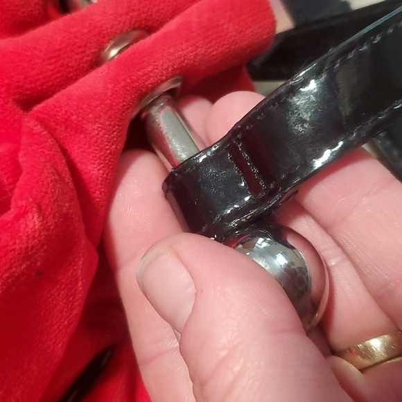 Lulu Guinness red bag - Picture 5 of 5